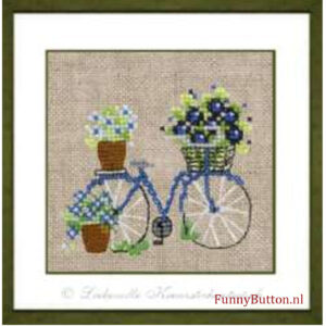 Blauwe Fiets Borduurpakket