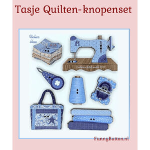 Tasje quilten knopen