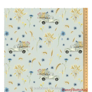 Stof groen - Kornfeld - 3523-931 Acufactum